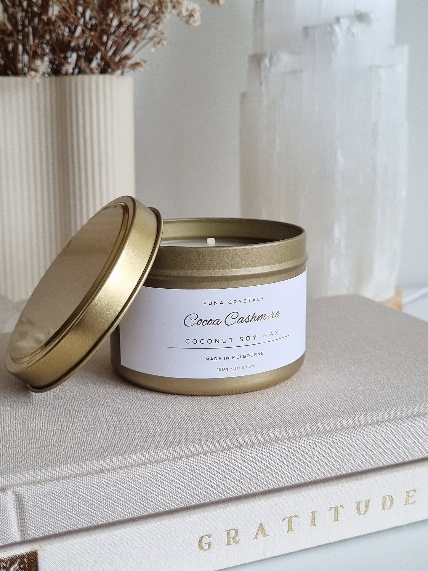 Cocoa Cashmere Tin Candle