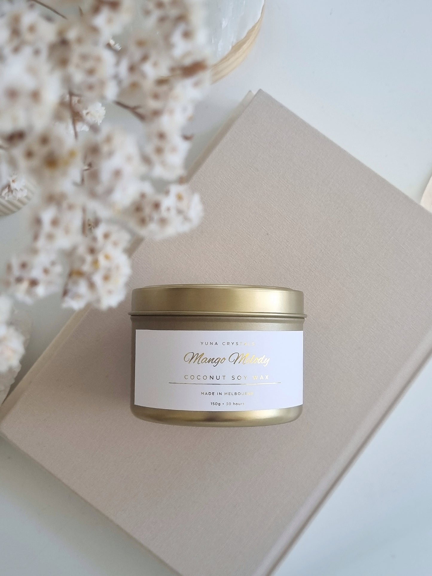 Mango Melody Tin Candle