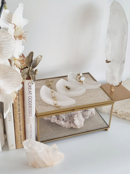 Selenite Trinket Bowl
