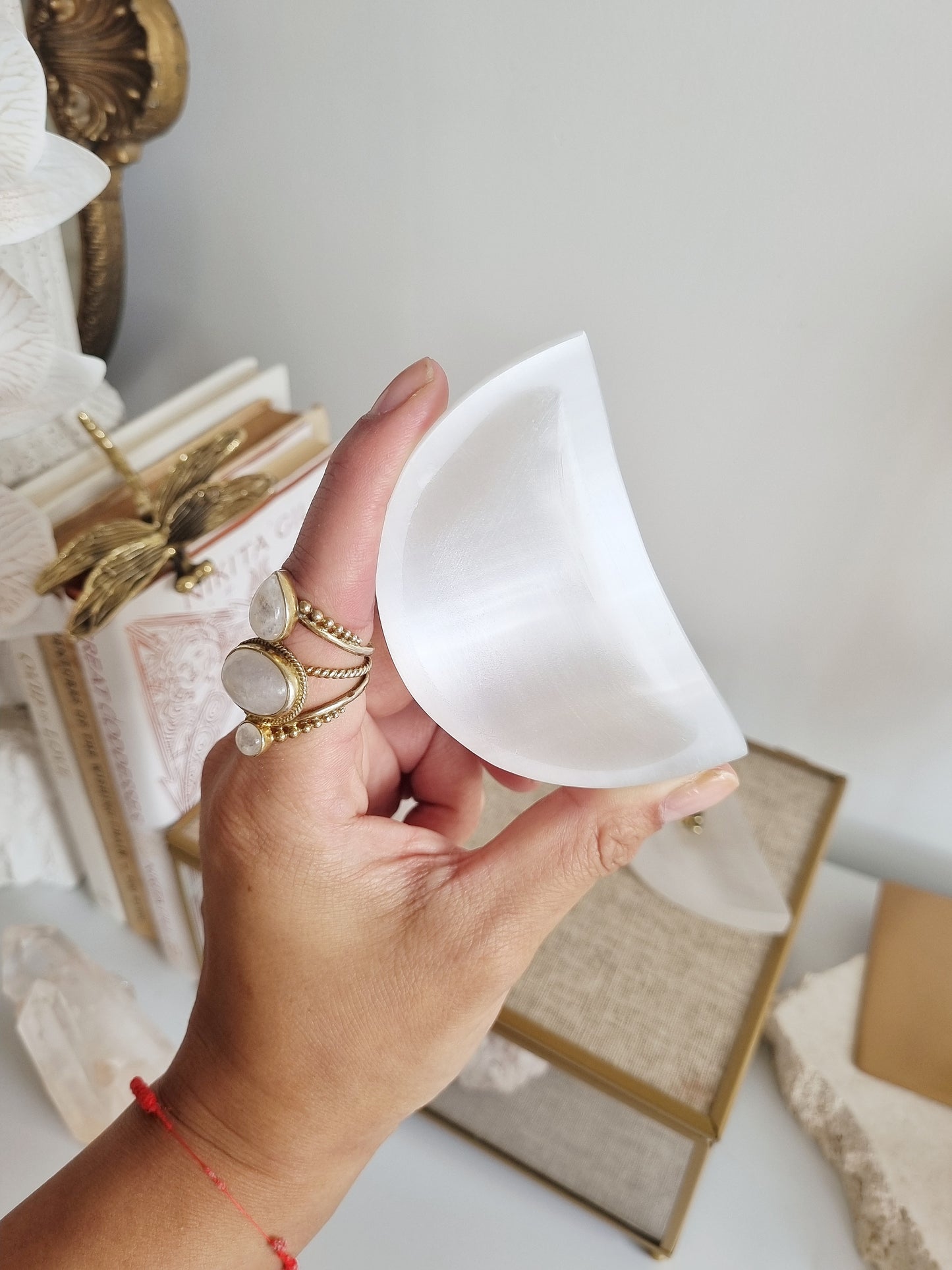 Selenite Trinket Bowl