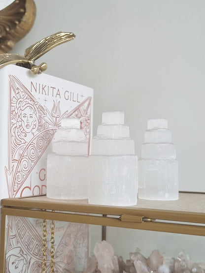 Selenite Mini Tower