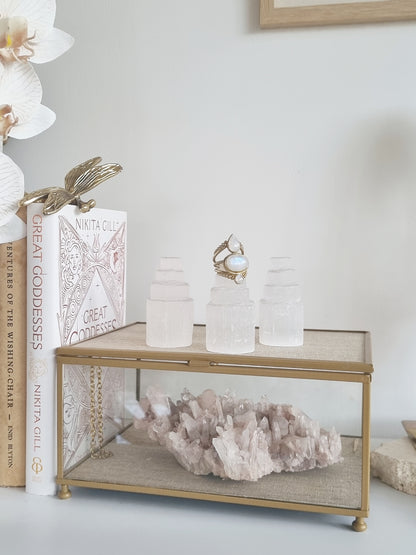 Selenite Mini Tower