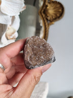 Brown Rainbow Amethyst Geode