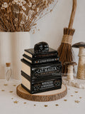 Black Cat Magick Ceramic wax melt tealight burner