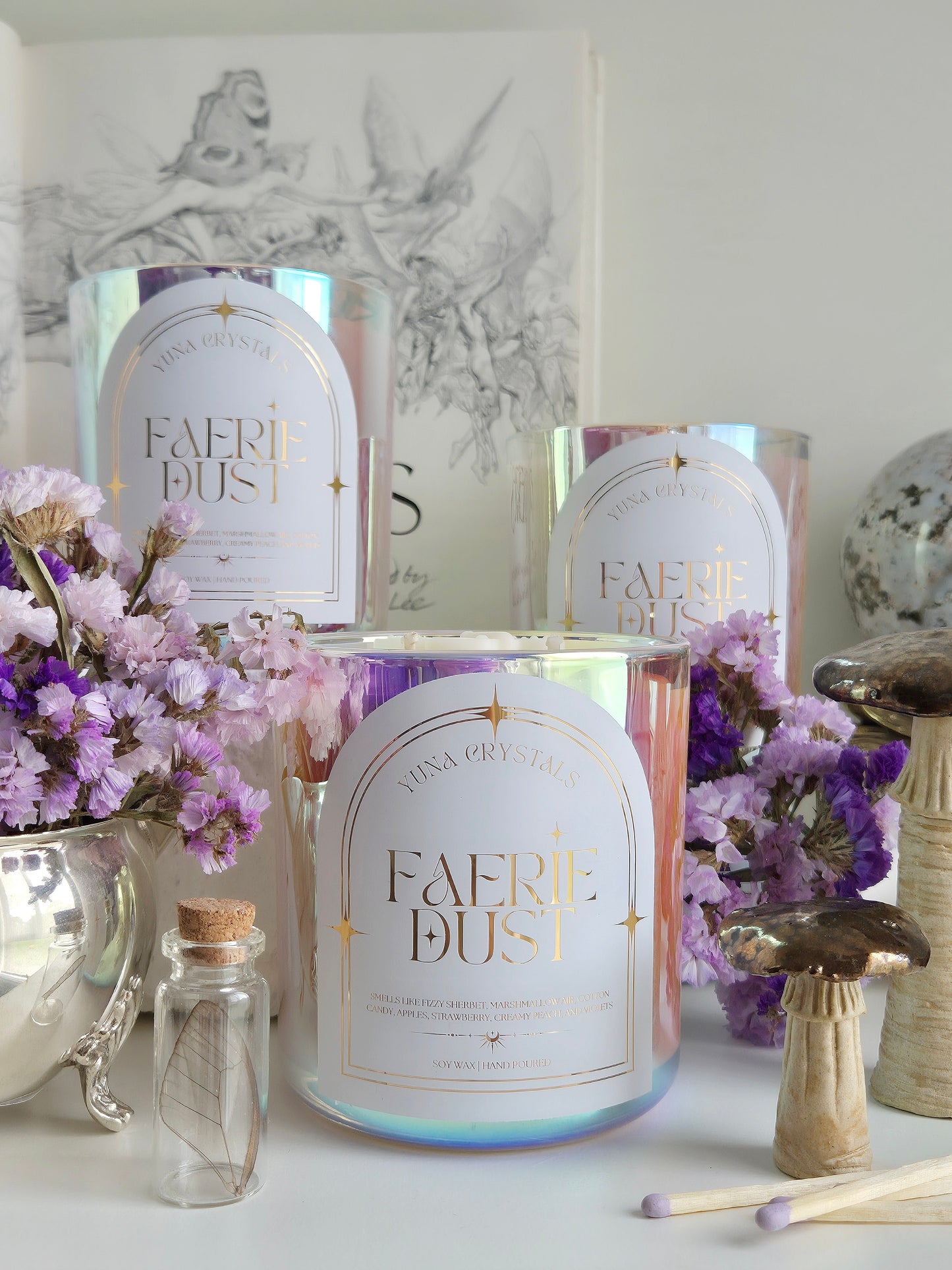 Faerie Dust Coconut Soy Candle