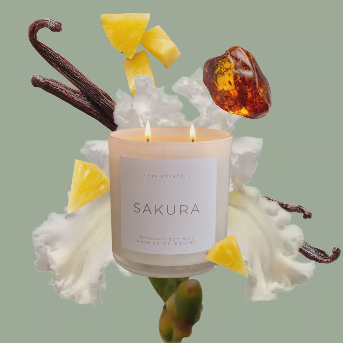 SAKURA Coco Soy Candle