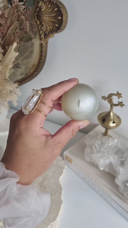 Rare White Moonestone | WM01
