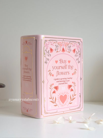Bookish Ceramic Vase - Pink