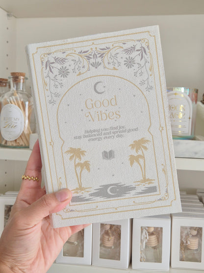 Good Vibes Book Storage Box