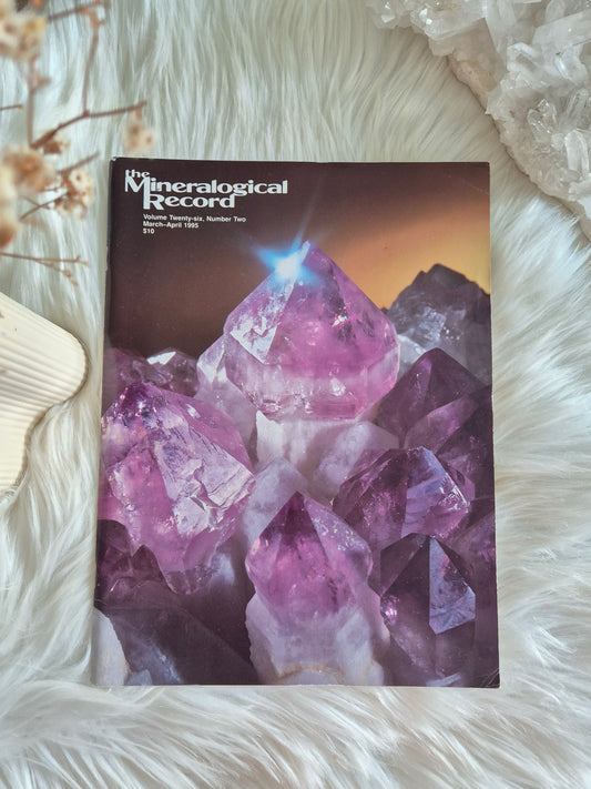 *RARE* The Mineralogical Record April-May 1995 • Volume 26 • Number 2