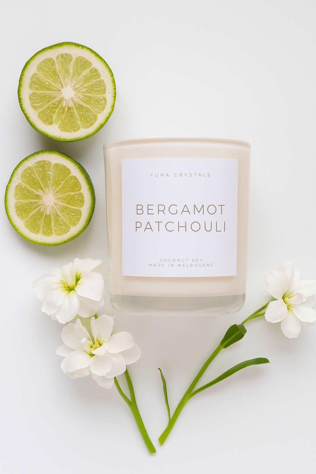 Bergamot Patchouli Coconut Soy Candle