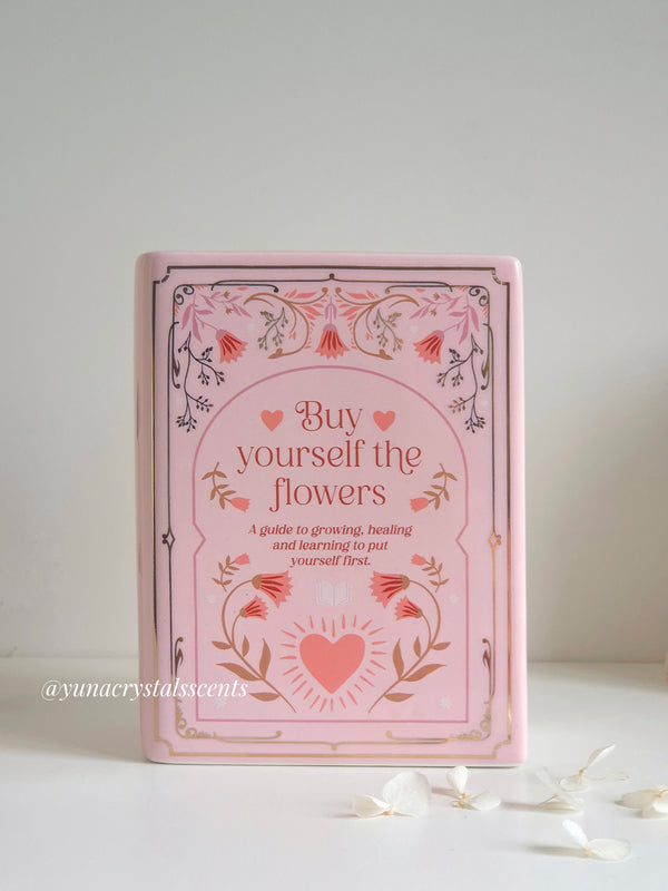 Bookish Ceramic Vase - Pink