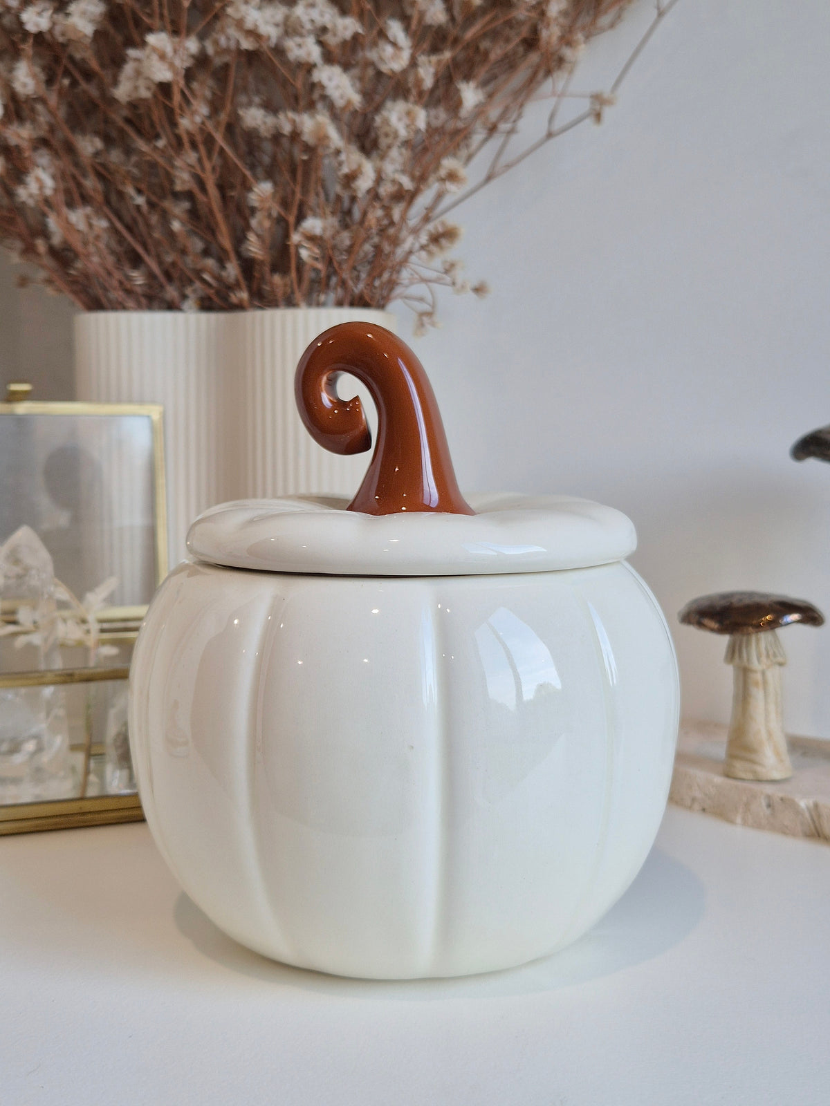 Curly Pumpkin Wax Melt Warmer