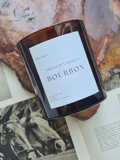 French Vanilla Bourbon Coco Soy Candle