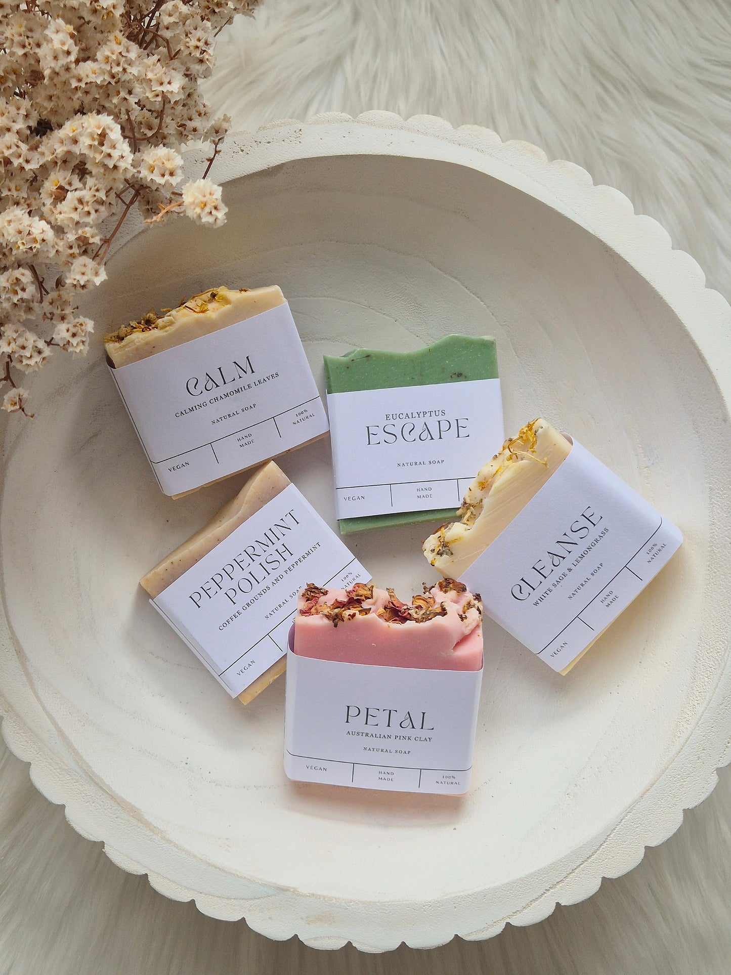 Mothers Day Mystery Gift Set - Tin Candle, Natural Soap and Hanging Diffuser