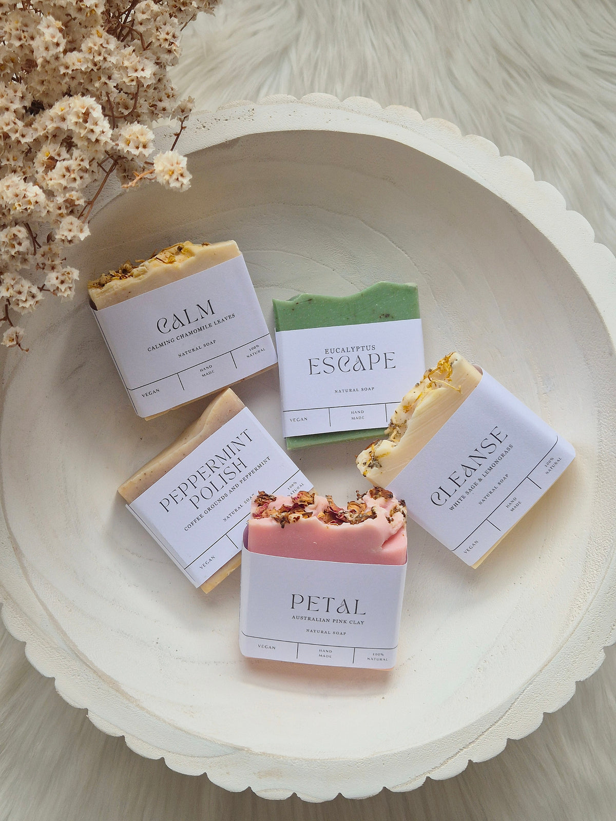 Mothers Day Mystery Gift Set - Tin Candle, Natural Soap and Hanging Diffuser