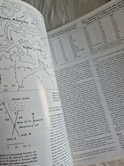 *RARE* The Mineralogical Record April-May 1995 • Volume 26 • Number 2