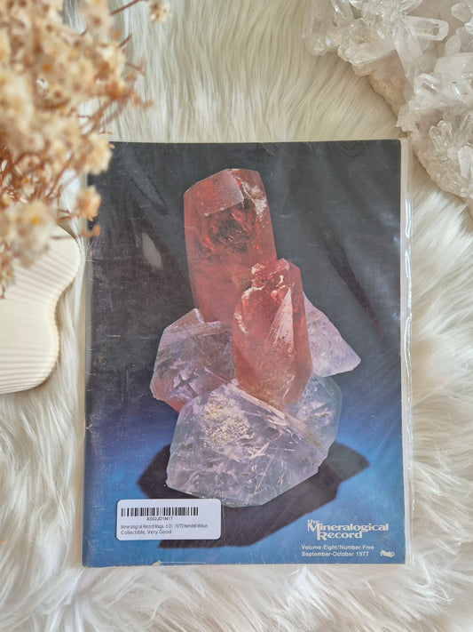 The Mineralogical Record October-June 1977 • Volume 8 • Number 5