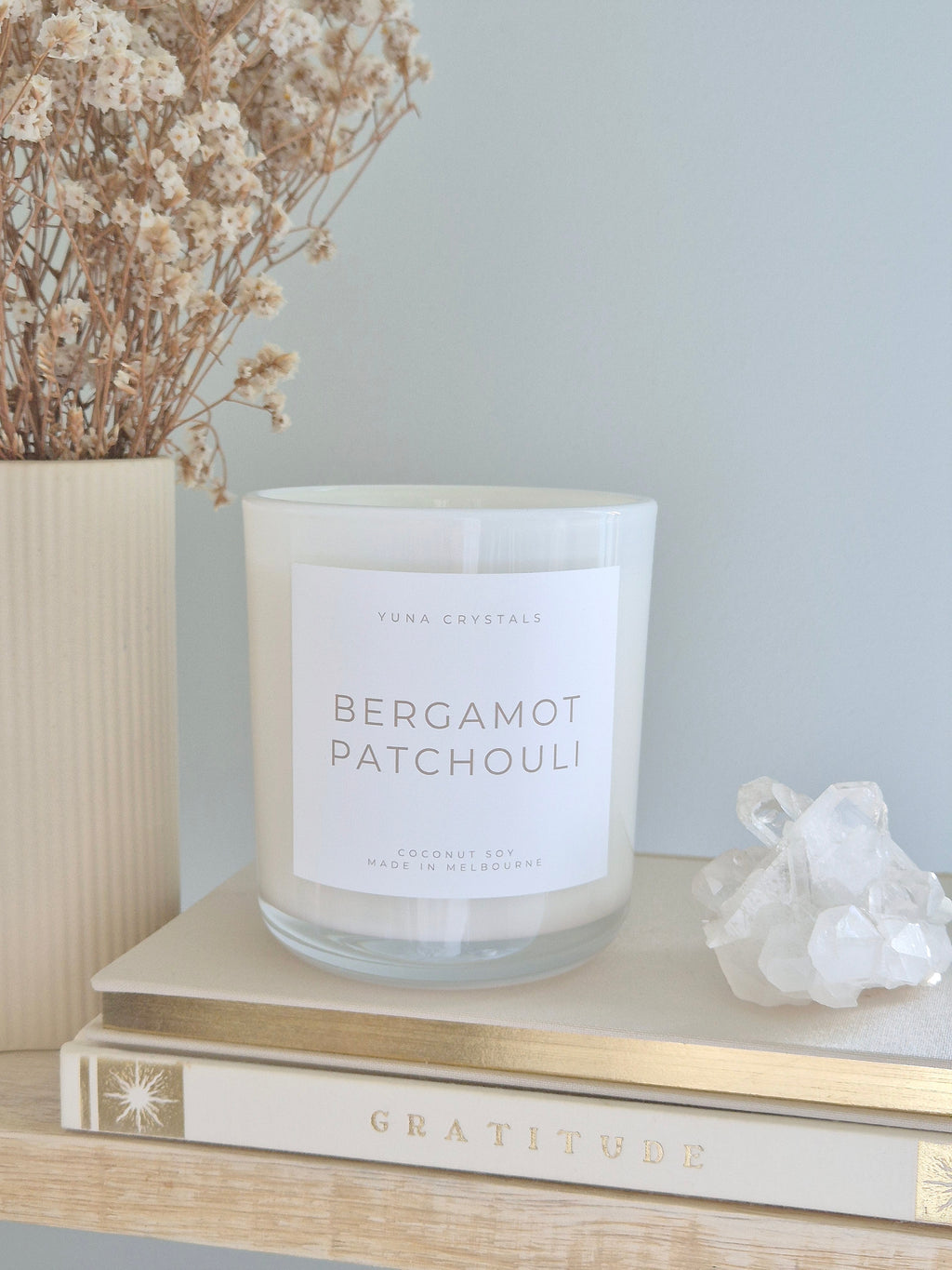 Bergamot Patchouli Coconut Soy Candle