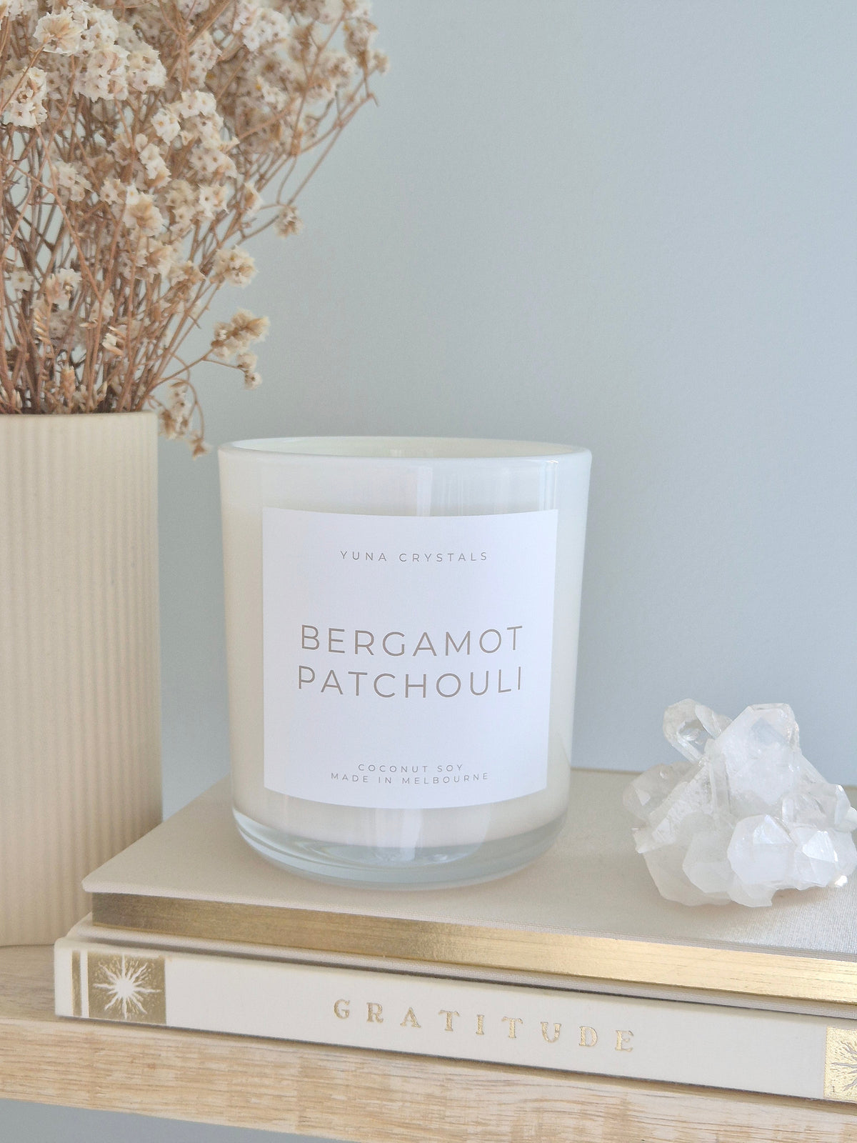 Bergamot Patchouli Coconut Soy Candle