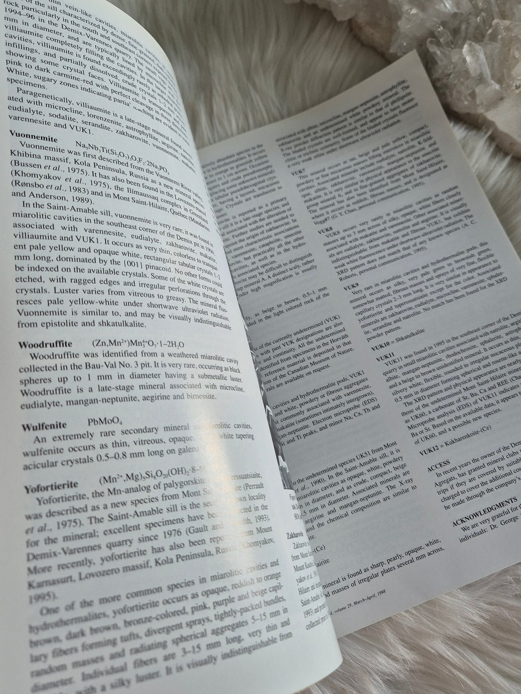 The Mineralogical Record March-April 1998 • Volume 29 • Number 2