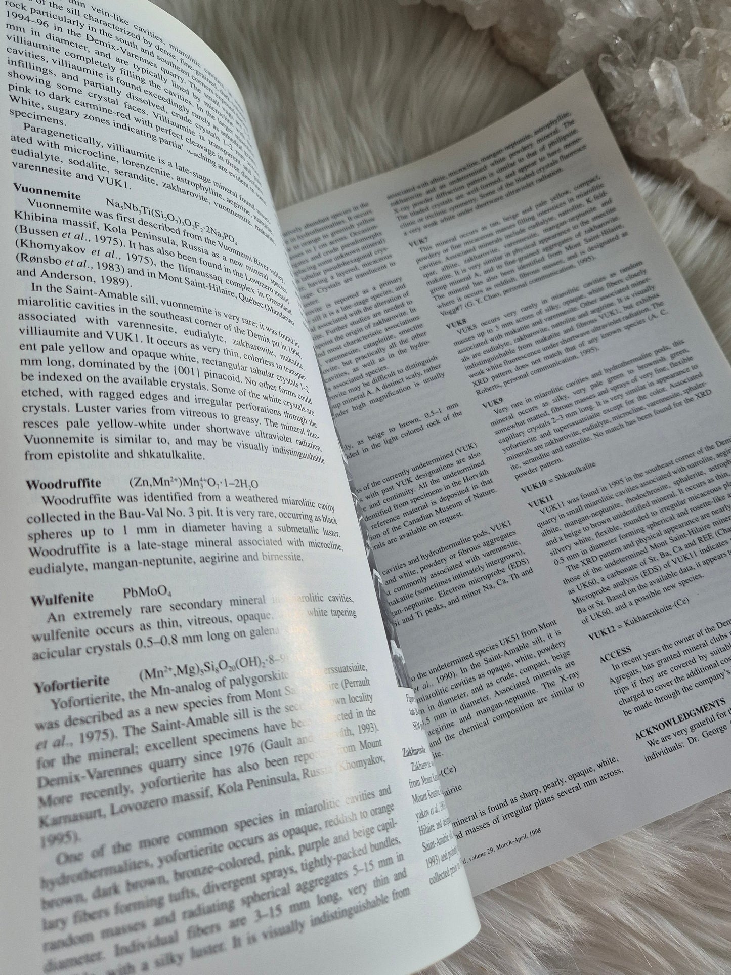 The Mineralogical Record March-April 1998 • Volume 29 • Number 2