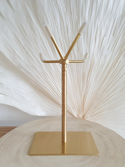Gold Adjustable "Y" Stand