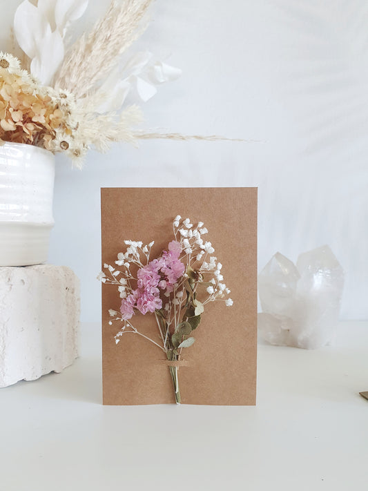 Dried Bouquet Gift Card - by Yuna