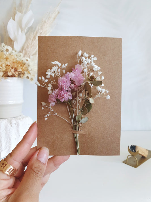 Dried Bouquet Gift Card - by Yuna