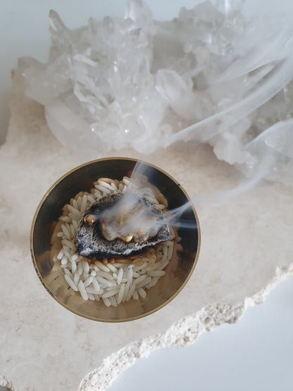 Brass Sun Incense Burner