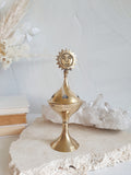 Brass Sun Incense Burner