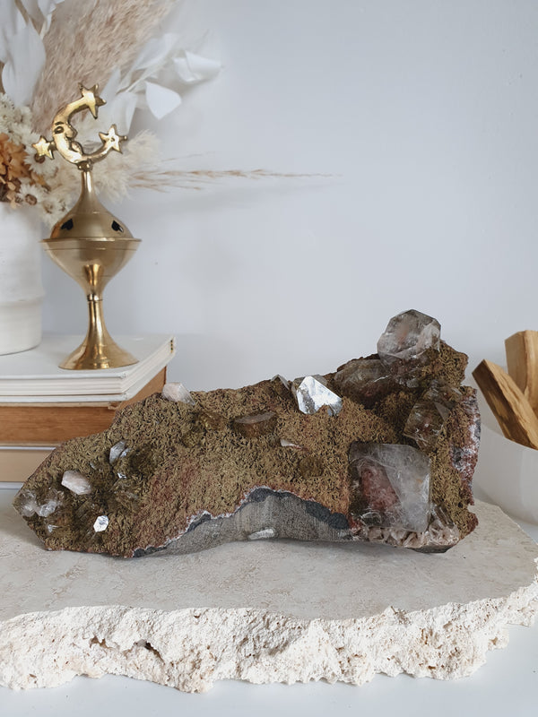 Apophyllite Haematite | APOH016