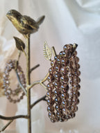 Smoky Quartz Stretch Bracelet | 8mm beads