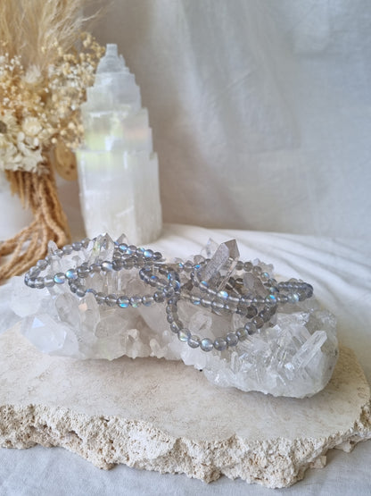 Labradorite Stretch Bracelet | 7mm
