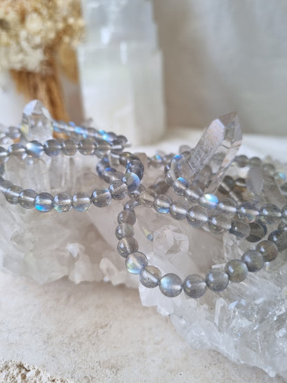 Labradorite Stretch Bracelet | 7mm