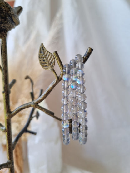 Labradorite Stretch Bracelet | 7mm