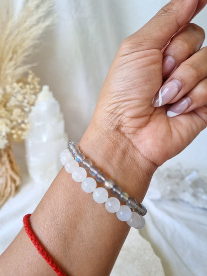 Labradorite Stretch Bracelet | 7mm