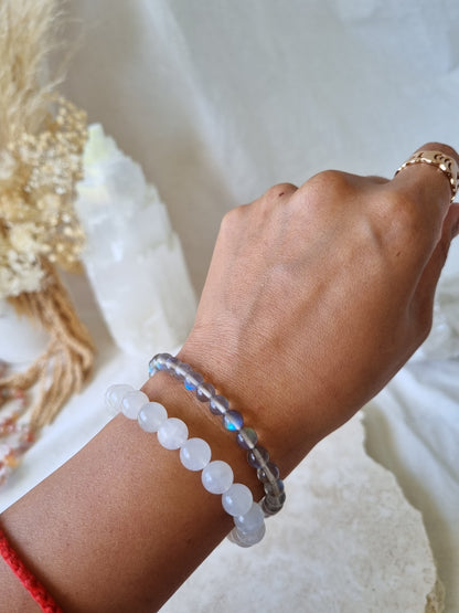 Labradorite Stretch Bracelet | 7mm
