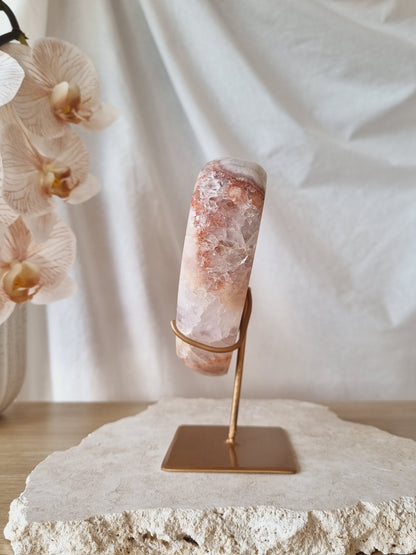 Pink Amethyst Heart | PAH001