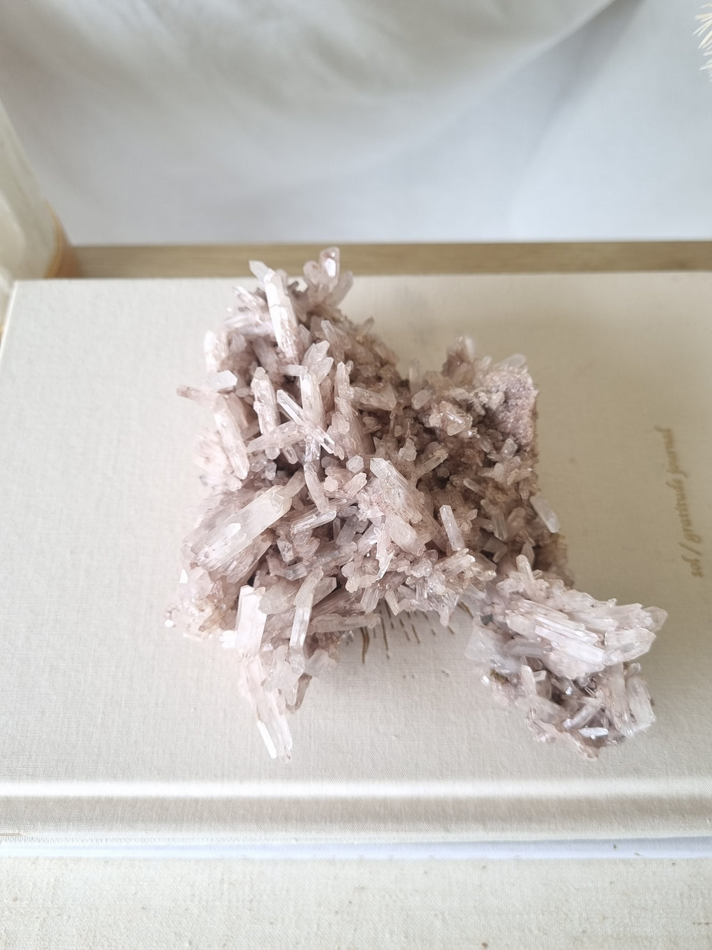 Pink Faden Quartz Cluster | PFC02