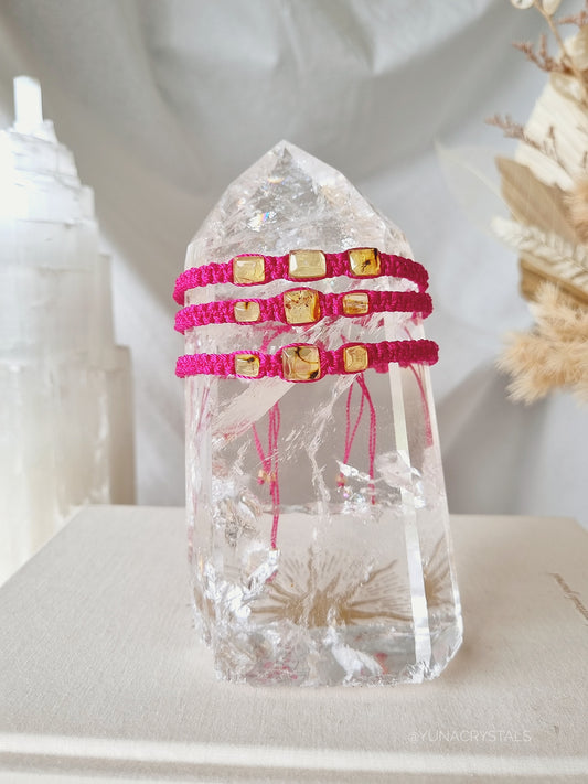 Amber Bracelet | Hot Pink