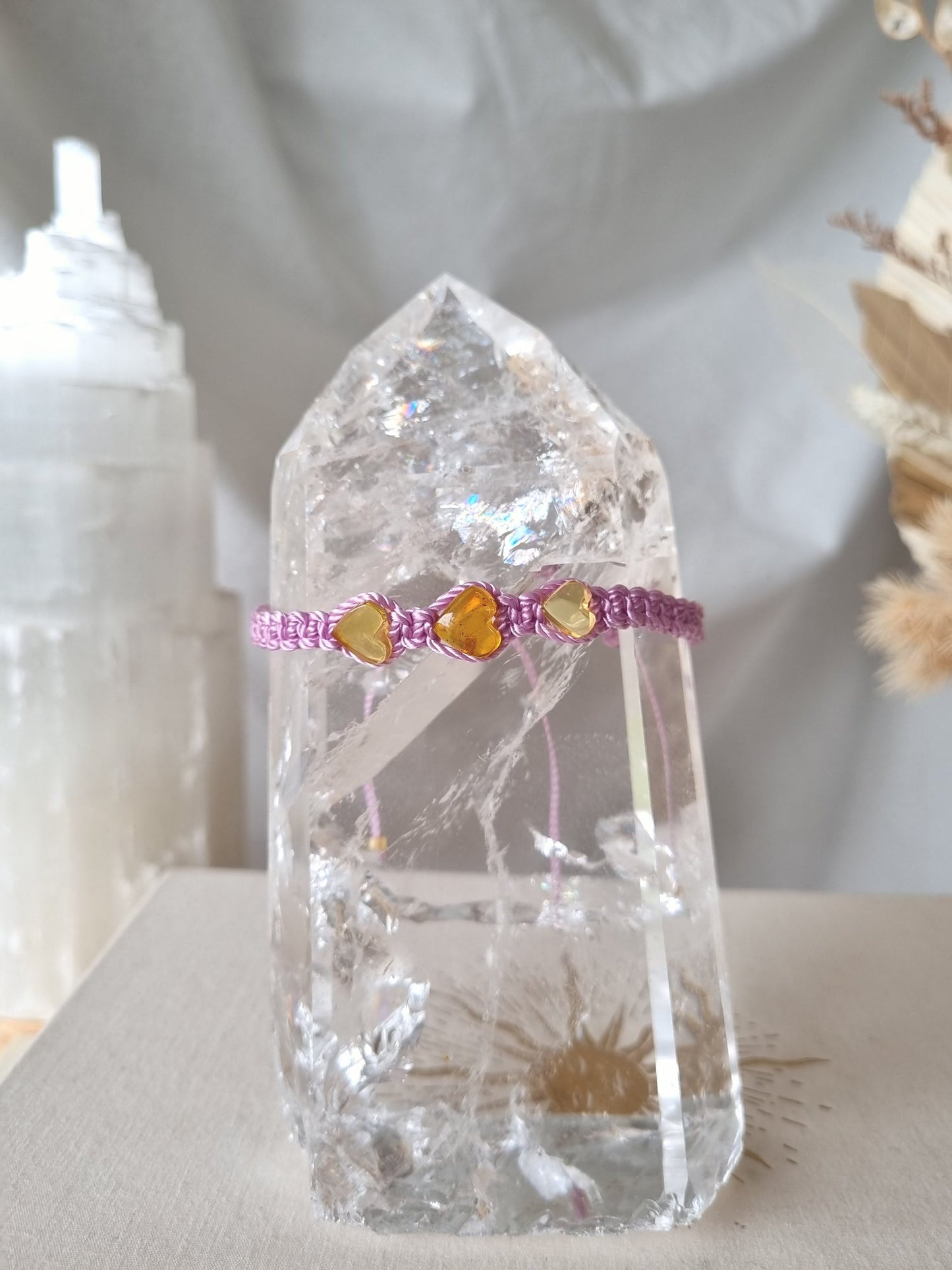 Amber Bracelet | Lilac