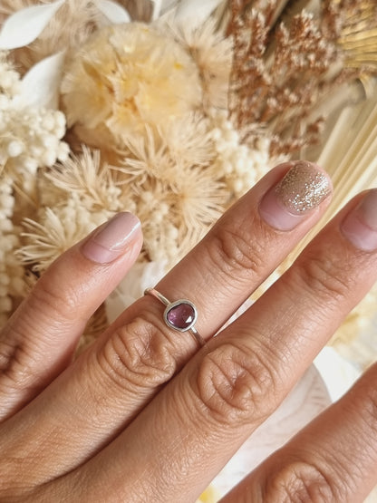Wine Sapphire Ring | Size 5