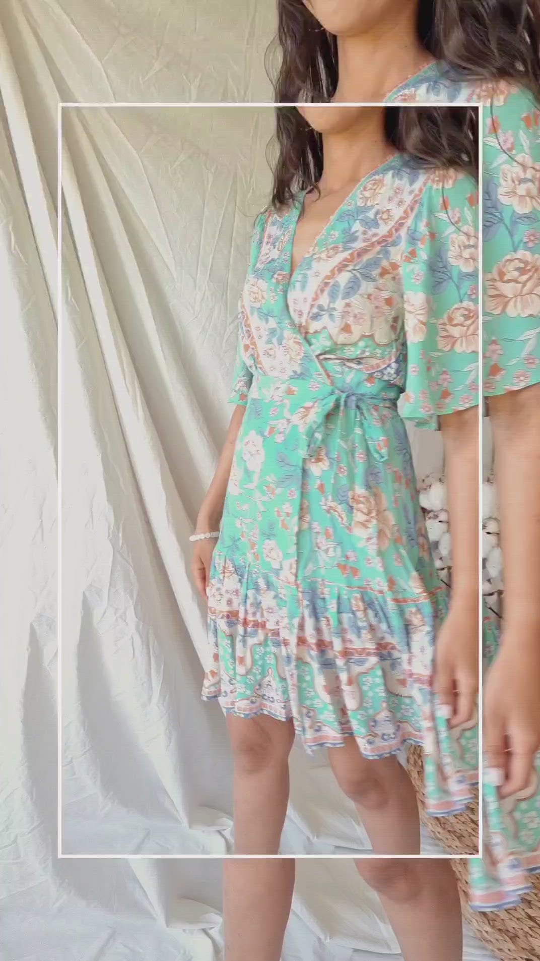 Phoebe Wrap dress