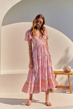 Cranberry Maxi Dress