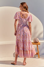 Cranberry Maxi Dress