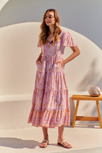 Cranberry Maxi Dress