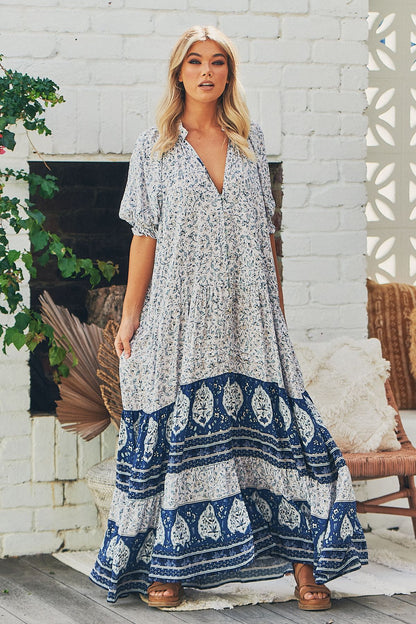 Alannah Maxi in Santorini Print ** last one