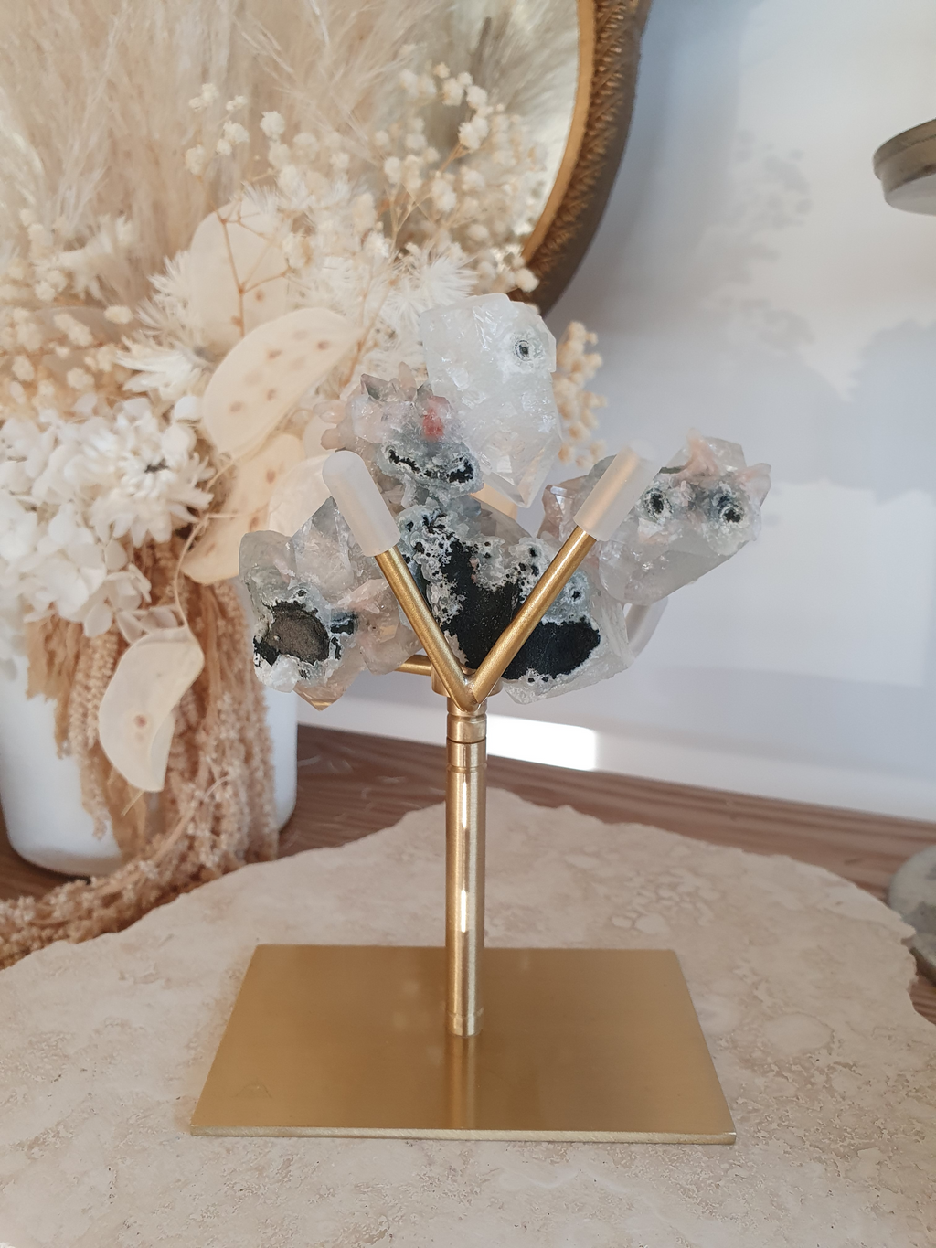 Gold Adjustable "Y" Stand